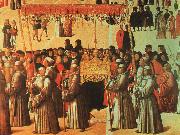 BELLINI, Gentile Procession in the Piazza di San Marco Spain oil painting reproduction